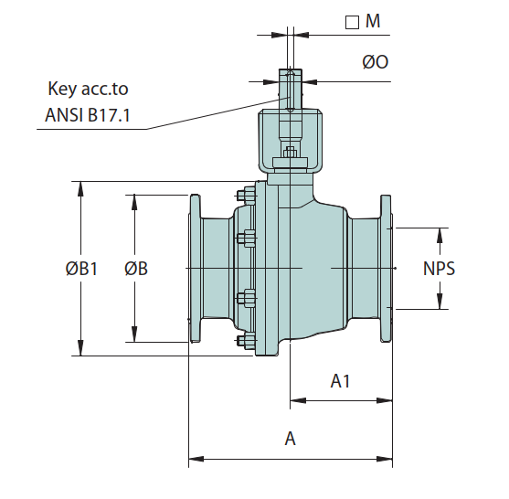 Neles M2 series-Floating Ball Valve