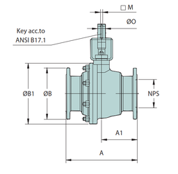 Neles M2 series-Floating Ball Valve